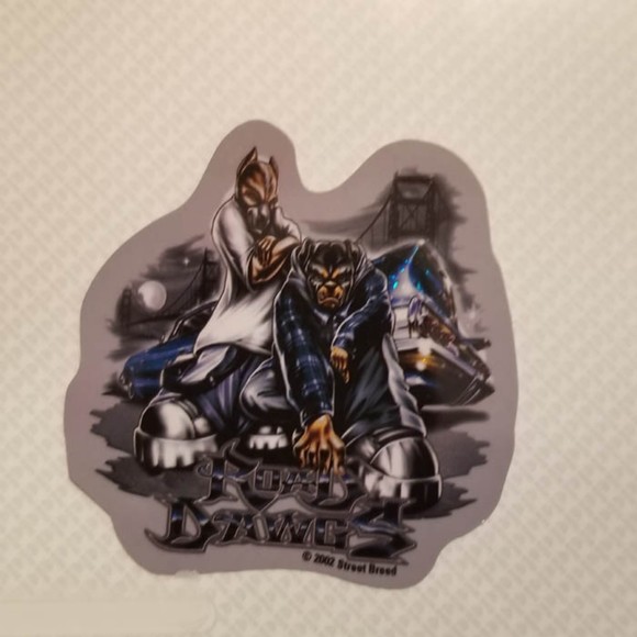 '02 Street Breed prism vending mach sticker "Road Dawg" #14 - Picture 2 of 6